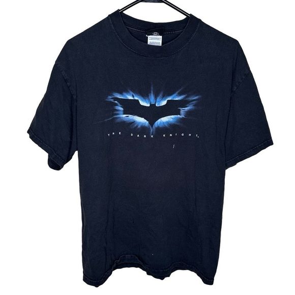 Y2K Batman The Dark Knight Promo T-Shirt Size L - Picture 1 of 6